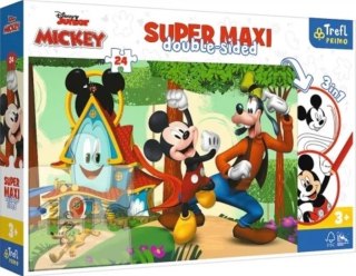 Puzzle 24 Super Maxi Wesoły Domek i przyjaciele