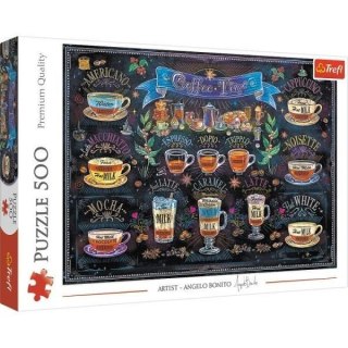 Puzzle 500 Czas na kawę TREFL