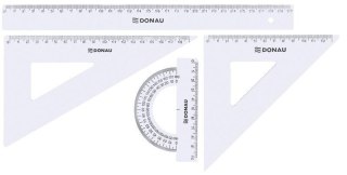 Zestaw geometryczny transparentny duży