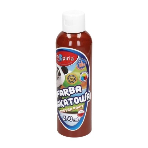 Farba plakatowa brązowa 250ml