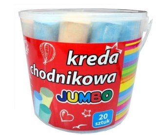 Kreda chodnikowa jumbo 20szt