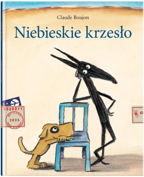 Polecone z Zagranicy. Niebieskie krzesło