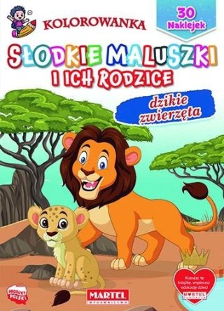 Słodkie maluszki i ich rodzice. Dzikie zwierzęta