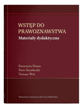 Wstęp do prawoznawstwa. Materiały dydaktyczne