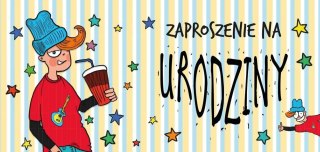 Zaproszenie Urodziny - Chłopak (5szt)