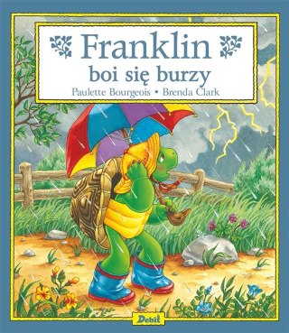 Franklin boi się burzy