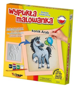 Wypukła malowanka Konik Arab