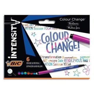 Markery Intensity Color Change 6szt mix BIC