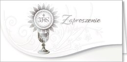 Zaproszenie Komunia ZK07 (10szt.)