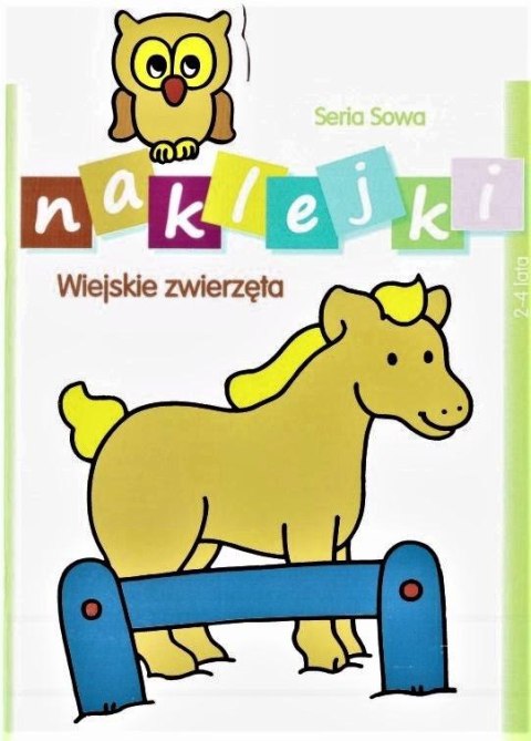 Seria Sowa. Naklejki. Wiejskie zwierzęta