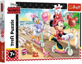 Puzzle 200 Minnie na plaży TREFL