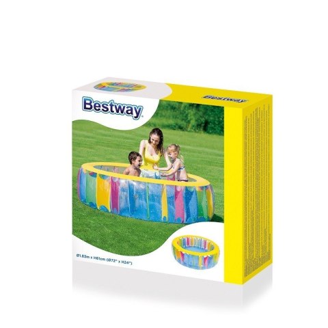 Bestway 51038 BASEN DMUCHANY MULTIKOLOR 183x61