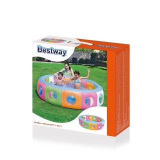 Bestway 51064 BASEN DMUCHANY Z OKIENKAMI 196x53