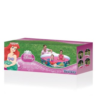 Bestway 91048 BASEN ROZPOROWY DISNEY SYRENKA 152x25