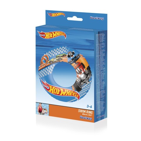 Bestway 93401 KÓŁKO DO PŁYWANIA HOT WHEELS 56cm