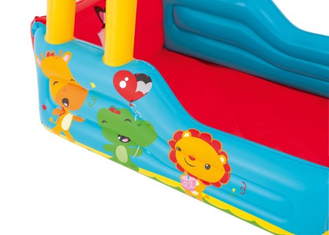 Bestway 93503 POCIĄG Z PIŁECZKAMI FISHER PRICE 132cmx94cmx89cm/25balls