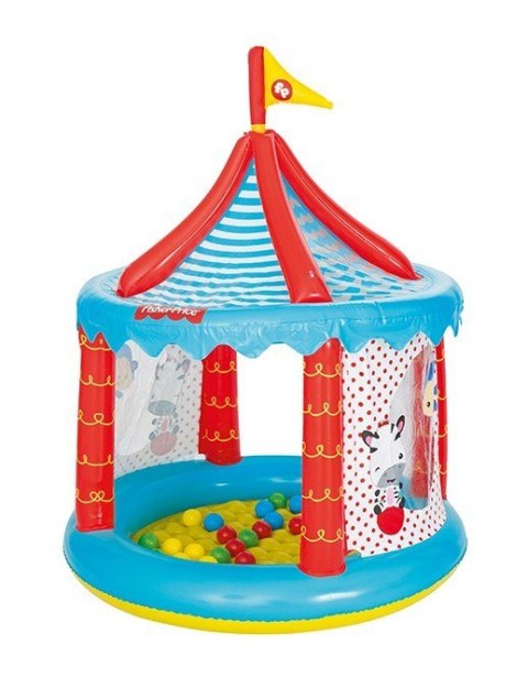 Bestway 93505 FISHER PRICE DMUCHANY CYRK 104cmxH137cm/25balls