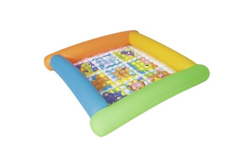 BESTWAY 52240 MATA EDUKACYJNA DLA NIEMOWLĄT, PLAC ZABAW, BRODZIK 132 x 132 x 23cm