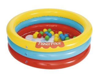 BESTWAY 93501 FISHER PRICE MINI BASENIK Z KULKAMI 91cm x 25cm + 25 PIŁECZEK