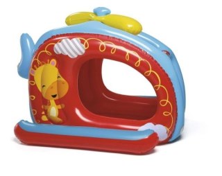 BESTWAY 93502 FISHER PRICE DMUCHANY HELIKOPTER Z KULKAMI 137cm x 112cm x 97cm + 25 PIŁECZEK