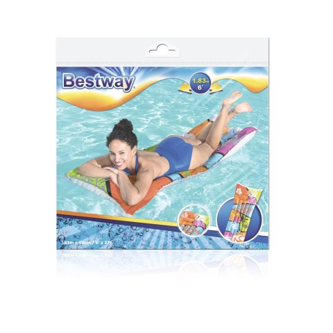 Bestway 44033 DMUCHANY MATERAC PLAŻOWY 183cm x 69cm