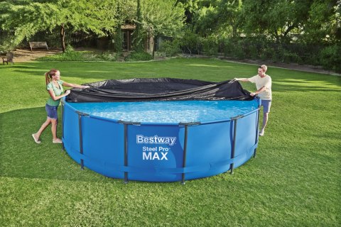 Bestway 58038 POKRYWA FLOWCLEAR DO BASENU STELAŻOWEGO OKRĄGŁEGO 4.57m