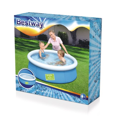 Bestway 57241 BASENIK ROZPOROWY Z DMUCHANYM PIERŚCIENIEM 152cm x 38cm