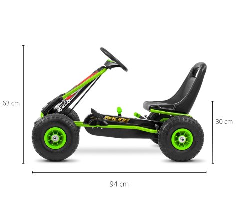 Gokart na pedały Thor Green