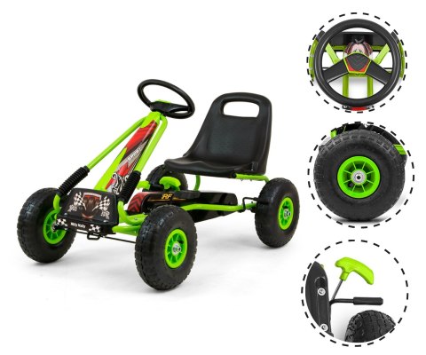 Gokart na pedały Thor Green