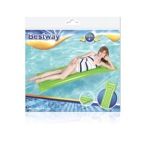 Bestway 44042 MATERAC PLAŻOWY LŚNIĄCY 183cm x 69cm ZIELONY