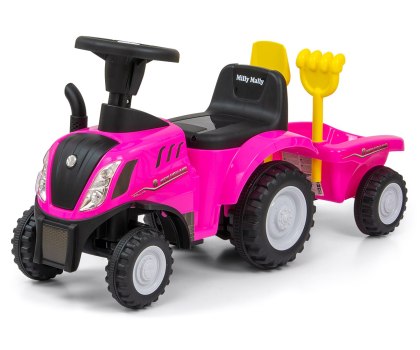 Pojazd New Holland T7 Traktor Pink