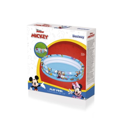 Bestway 91007 Disney Basenik dmuchany Mickey i Przyjaciele 1.22m x 25cm