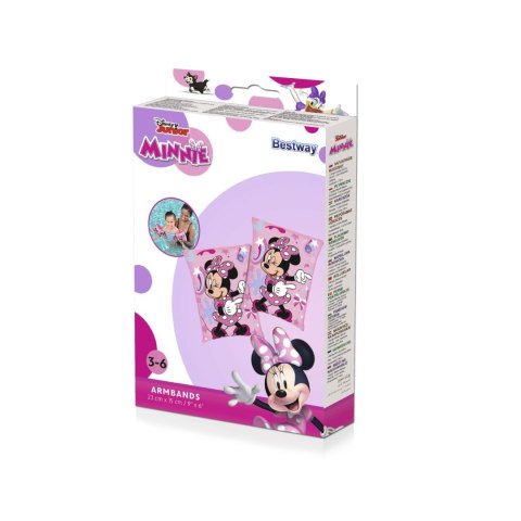 Bestway 91038 Disney Rękawki do nauki pływania Minniee 23cm x 15cm