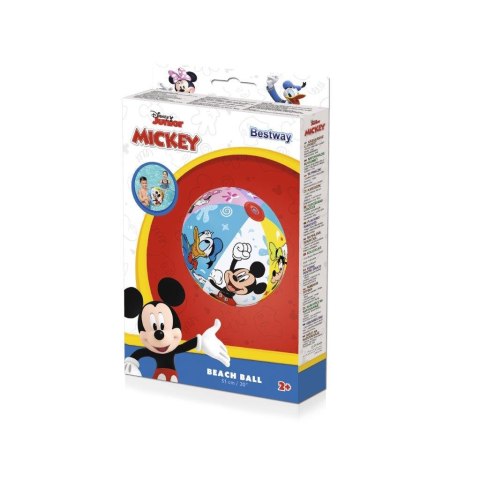 Bestway 91098 Disney Piłka plażowa Mickey i Przyjaciele 51cm