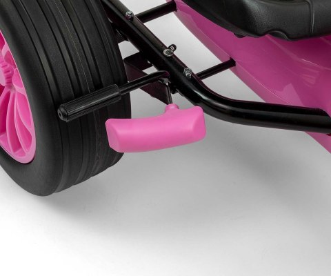 Gokart na pedały Rocket Pink