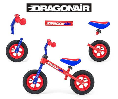 Rowerek Biegowy Dragon Air Red-Blue