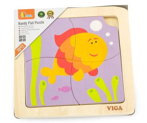 Viga 50144 Puzzle na podkładce - rybka