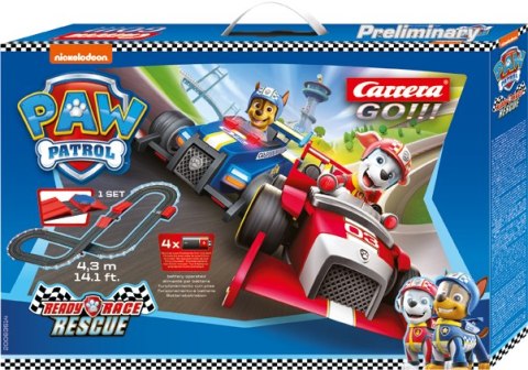 Carrera Go 20063514 Paw Patrol - Ready Race Rescue 4,3m