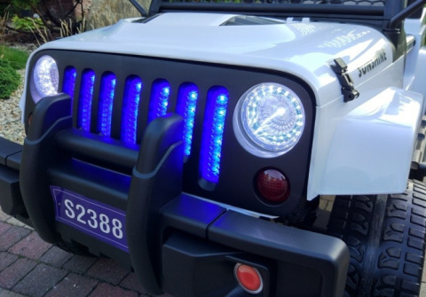 MEGA JEEP DRIFFTER EXCLUSIVE DLA 2 DZIECI, WOLNY START/ LAKIER. MIĘKKIE SIEDZENIE HP-011