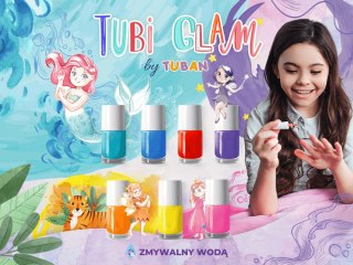 Tubi Glam lakier do paznokci Turkusowy ZA4381