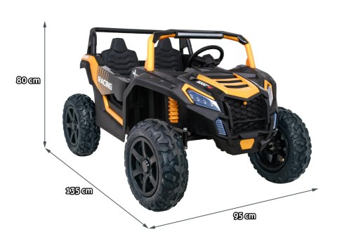 OGROMNY BUGGY NA AKUMULATOR ATV RACING DLA 2 DZIECI 24V