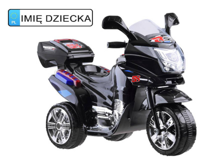 Motorek na akumulator kolorowe światła led PA0241