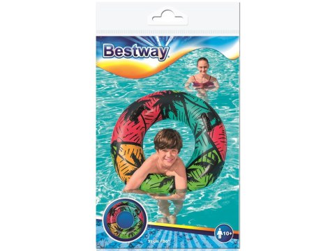 Bestway Koło do pływania z uchwytami 91 cm 36350