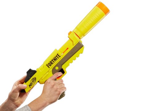 Nerf Fortnite pistolet tłumik+6 naboi ZA4583