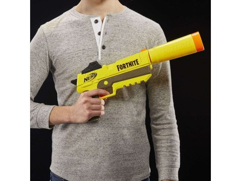 Nerf Fortnite pistolet tłumik+6 naboi ZA4583