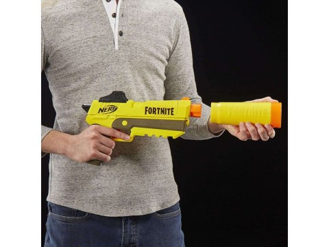 Nerf Fortnite pistolet tłumik+6 naboi ZA4583