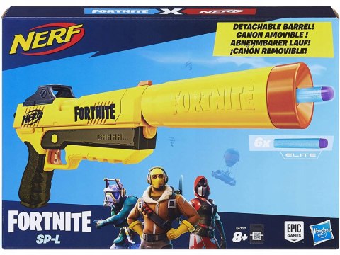 Nerf Fortnite pistolet tłumik+6 naboi ZA4583