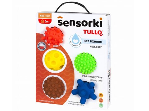 Tullo Kolorowe piłki sensoryczne Sensorki 5szt 417