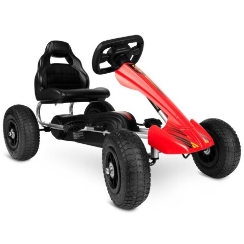 Gokart dziecięcy na pedały RK-591 czerwony