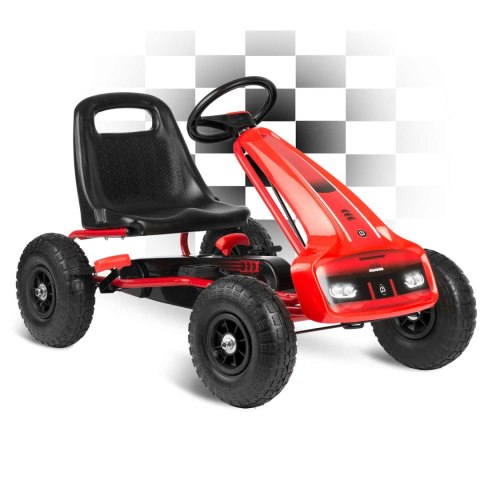 Gokart dziecięcy na pedały RK-593 czerwony